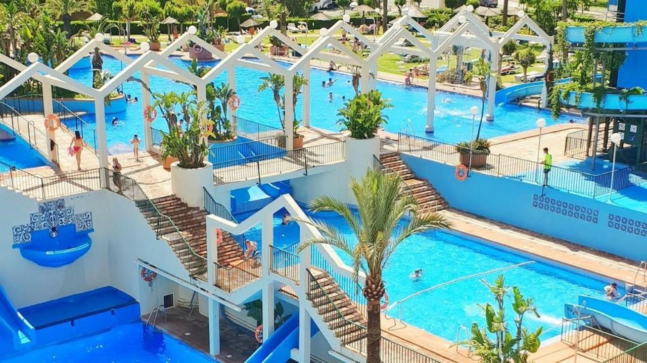 "Vive Benal Beach" Vistas Al Mar Y Parque Acuatico 1510 Benalmadena Luaran gambar